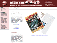 Tablet Screenshot of myalfa.com